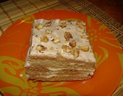 Veģetārā medus torte