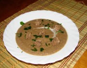 Veģetārā zaļo lēcu biezzupa