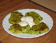 Veģetārās kabaču - cukīnī pankūkas