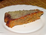 Burkānu - biezpiena pīrāgs
